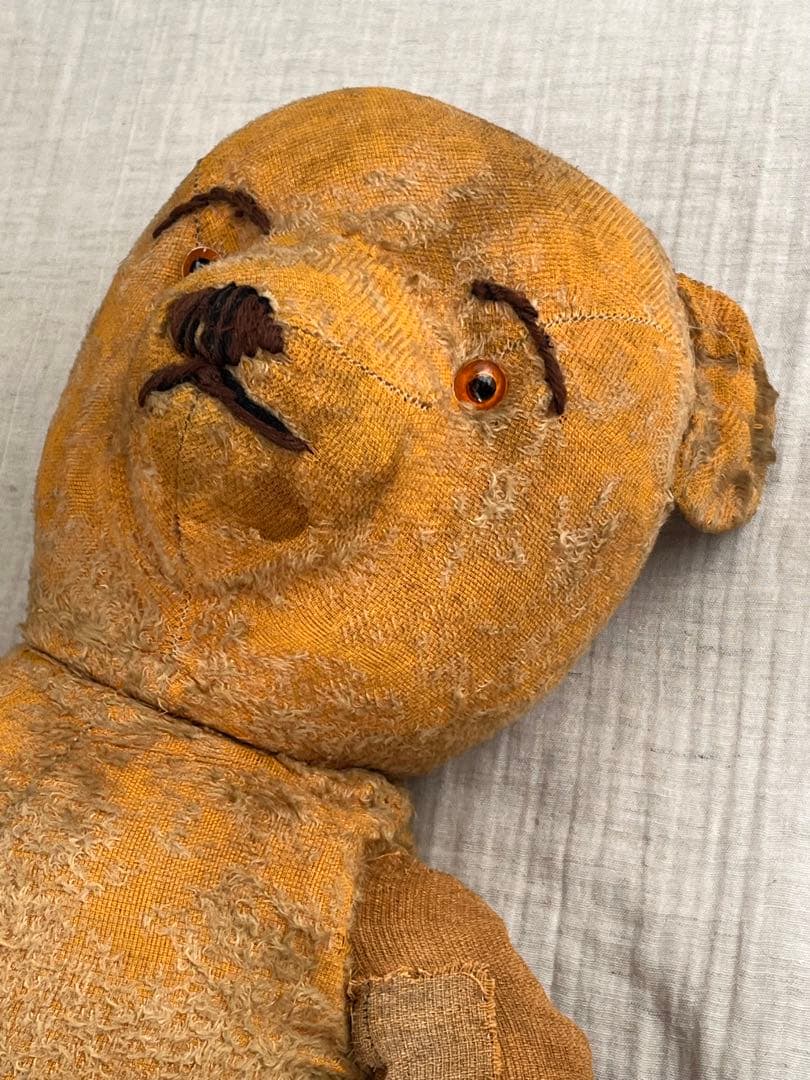 アンティークヴィンテージ英国製テディベア ぬいぐるみセットくまベアドール