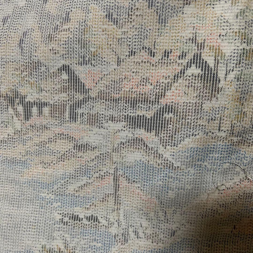 H*u様 未使用　新品　美品　袷　正絹　証紙付き　本場大島紬　フルセット　塩瀬名