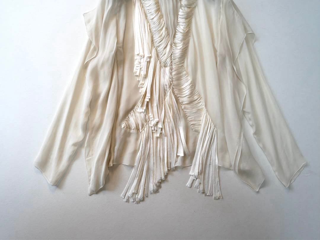 Jean Paul GAULTIER ジャンポールゴルチェ シルクブラウス 38