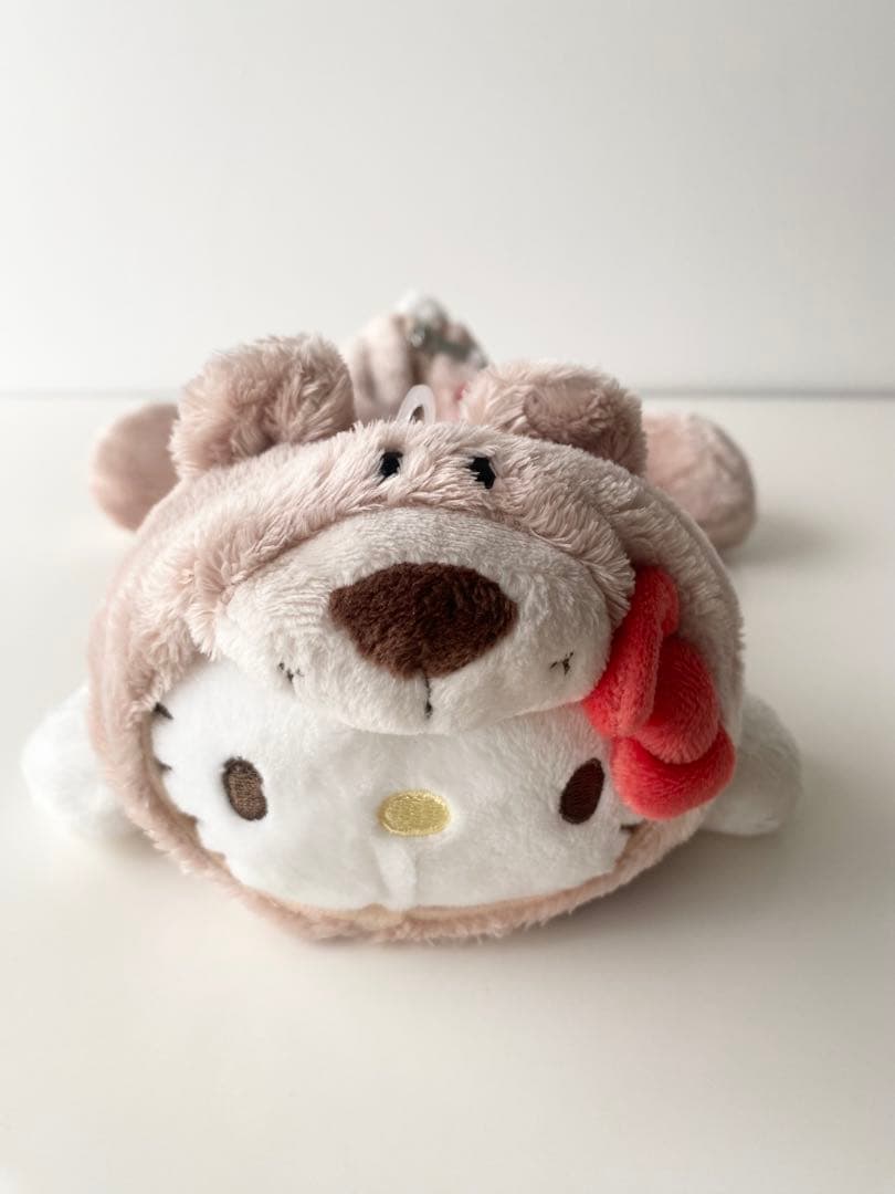 希少！新品未使用　ハローキティー×ラブベアNICl ペンケース　ぬいぐるみ