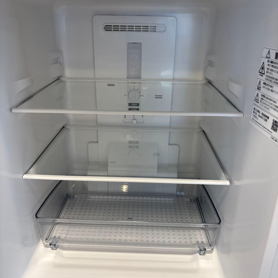 SHARP ドア開閉左右可 冷蔵庫 ホワイト 上下二段式