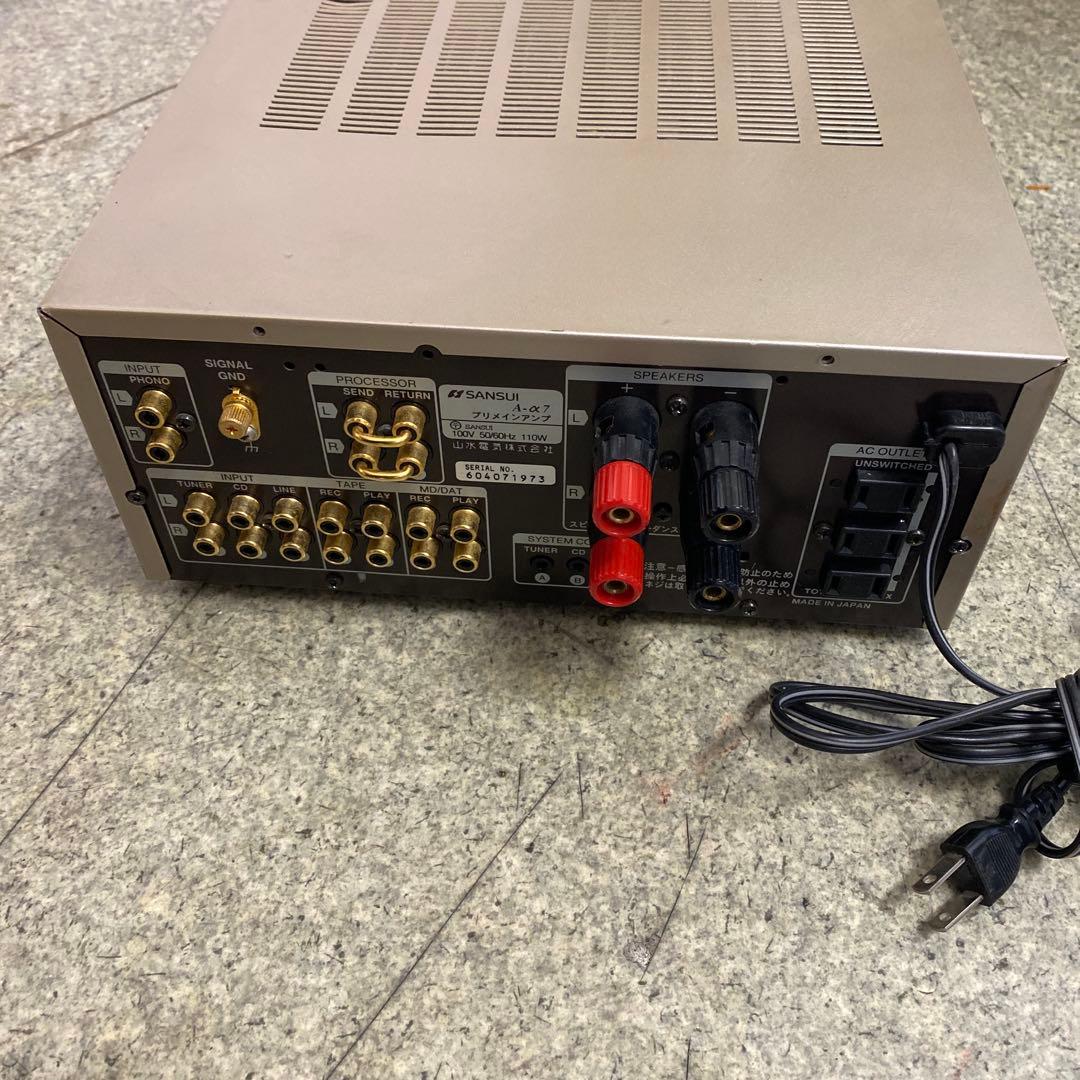 SANSUI プリメインアンプ A-a7 山水 サンスイ