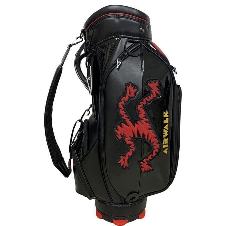 新品 AIRWALK GOLF エアーウォーク キャディバッグ BK