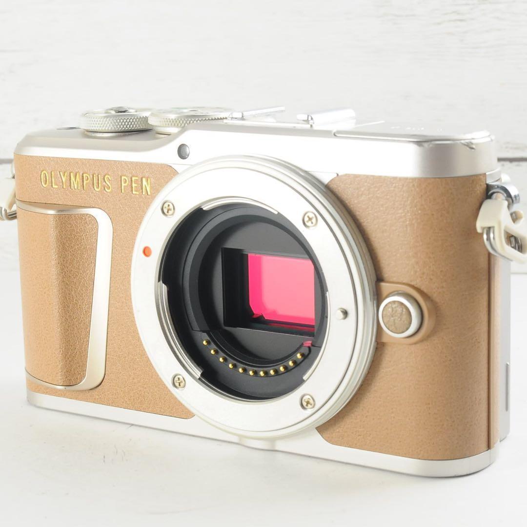 ❤️人気ブラウン❤️Wi-Fi &自撮り❤️OLYMPUS E-PL9