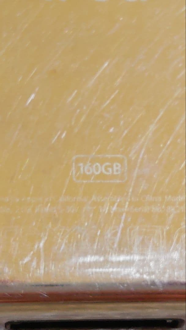 アイポッドクラシック　第6世代　MC297J　管理ナンバー6341