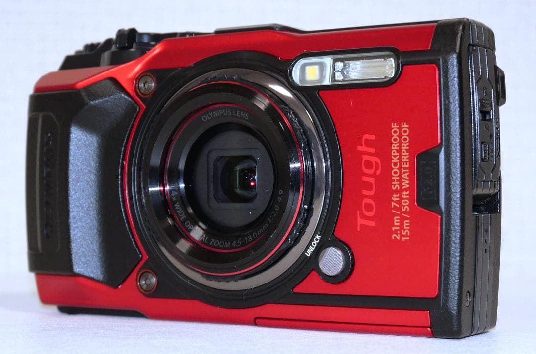 美品 潜水 OLYMPUS TG-6 Tough 耐水シリコンカバー 専用ポーチ