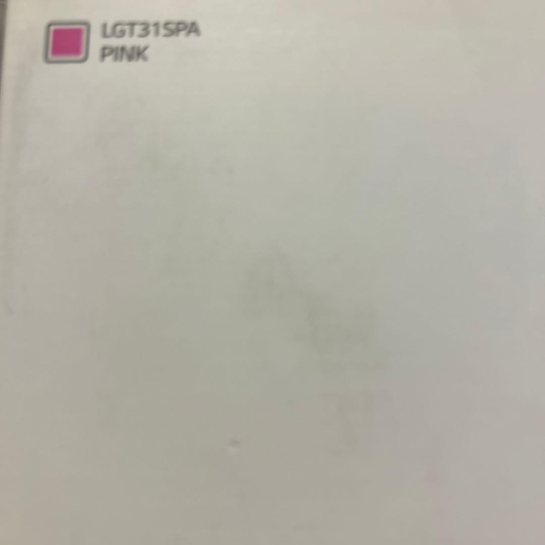 ★未使用★ピンク★　au Qua tab PX　LGT31 タブレット本体