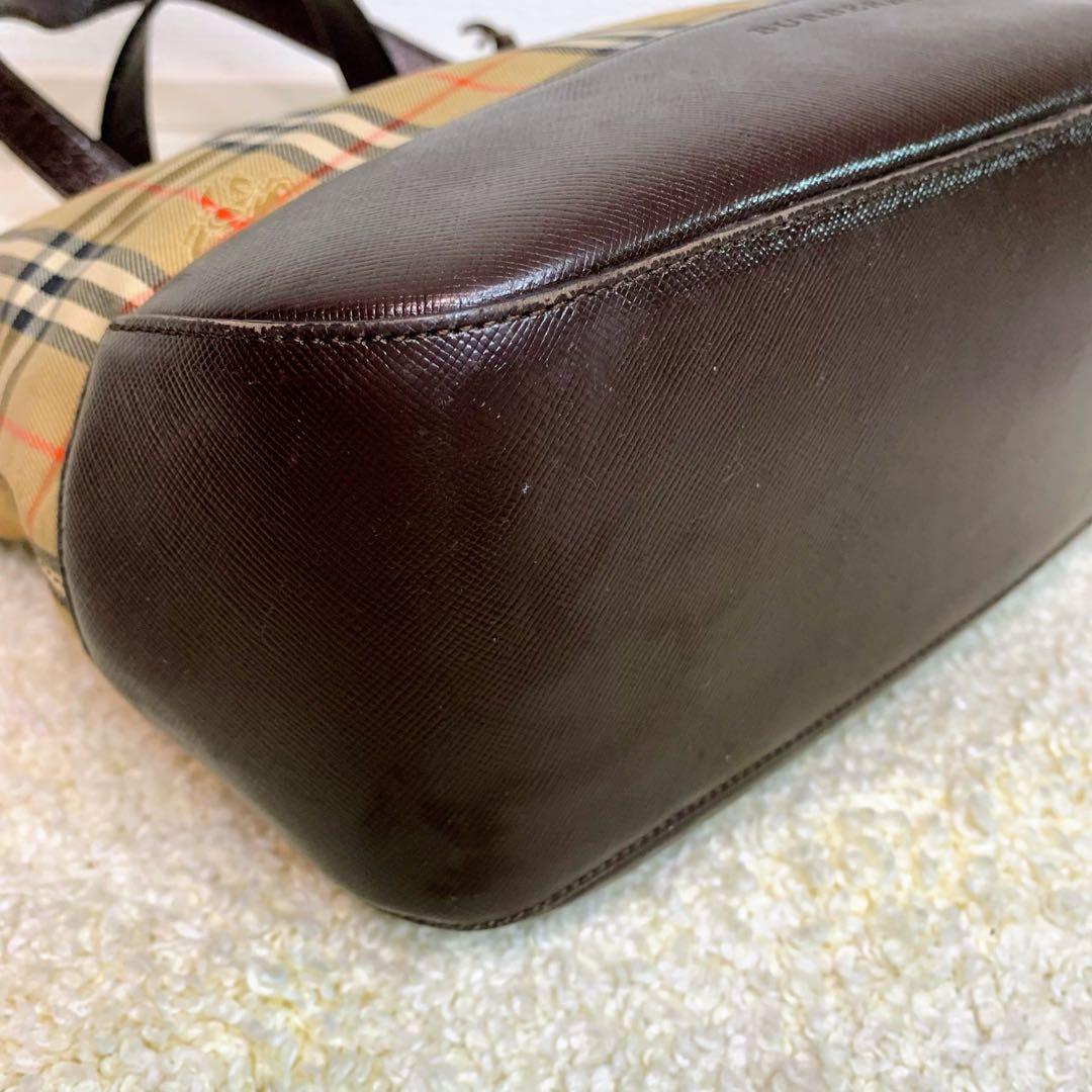 Burberry ハンドバッグ トートバッグ シャドーホース チャーム
