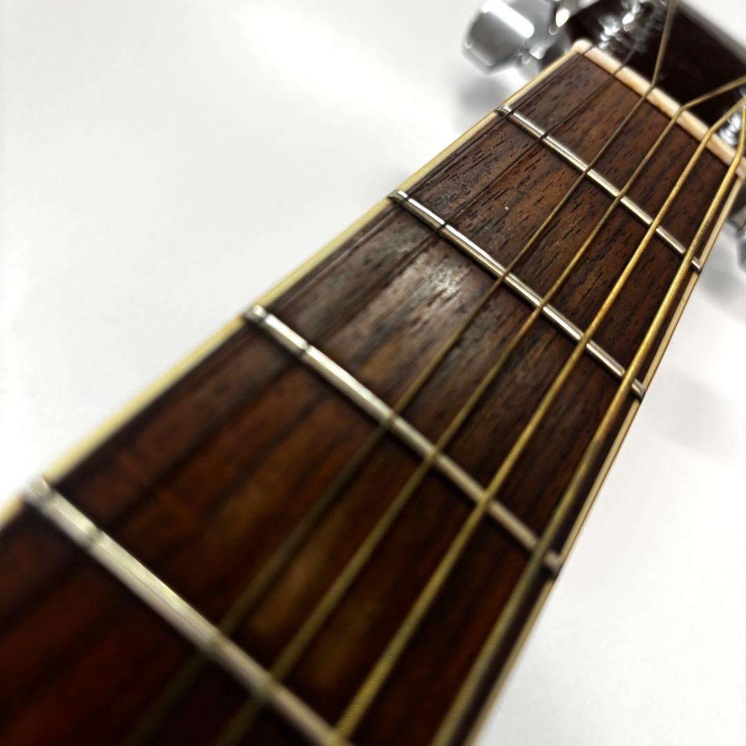 生産完了品【状態良好/レフティ】Morris アコギ　左利き　GOTOHペグ