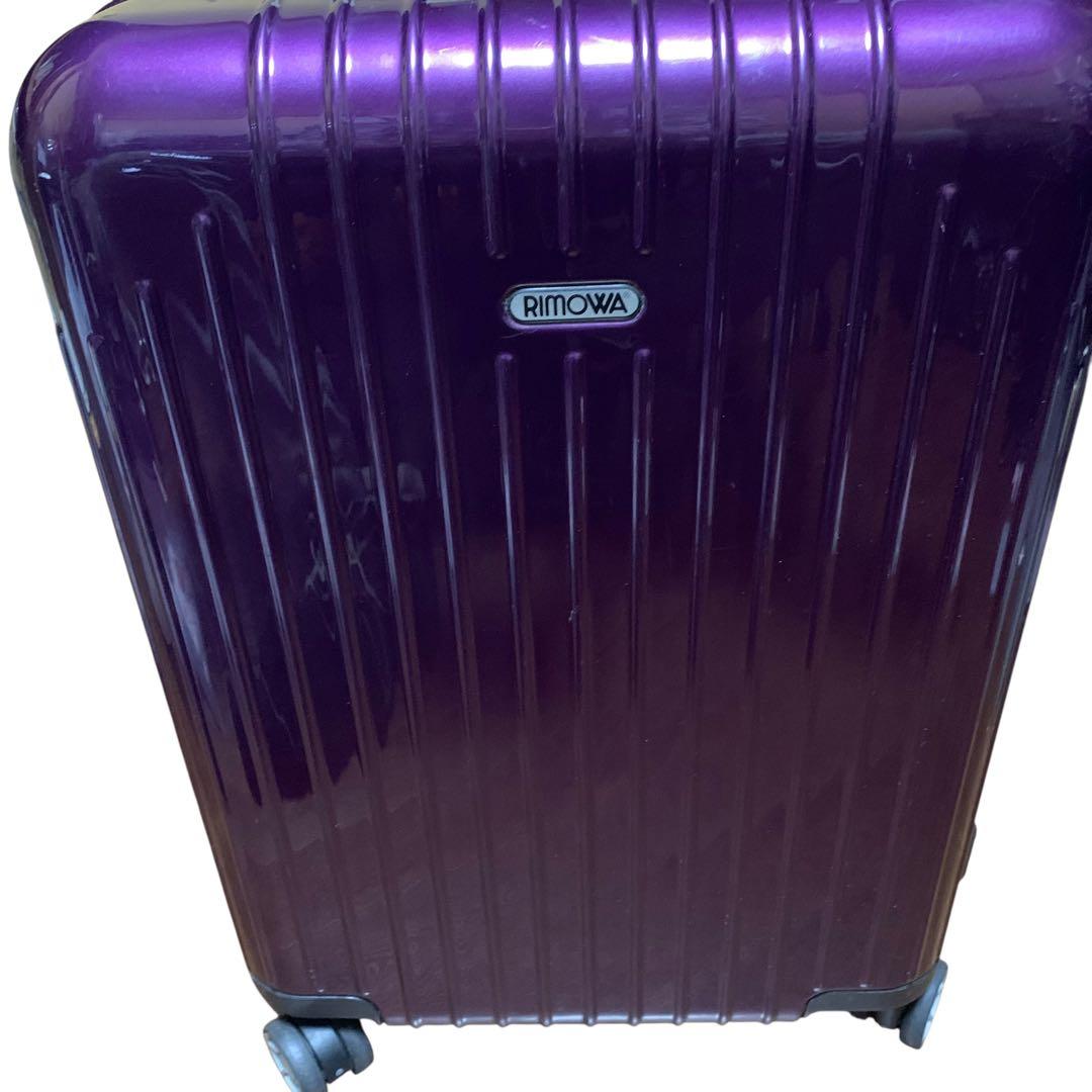 美品‼️RIMOWA リモワ サルサ 4輪キャリーケース 紫 USBポートキャビン