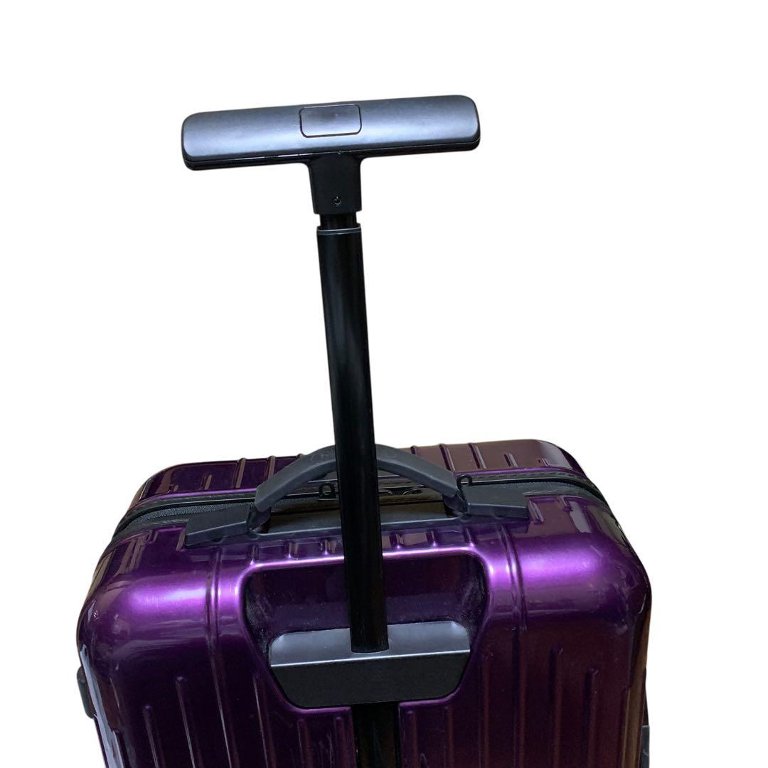 美品‼️RIMOWA リモワ サルサ 4輪キャリーケース 紫 USBポートキャビン