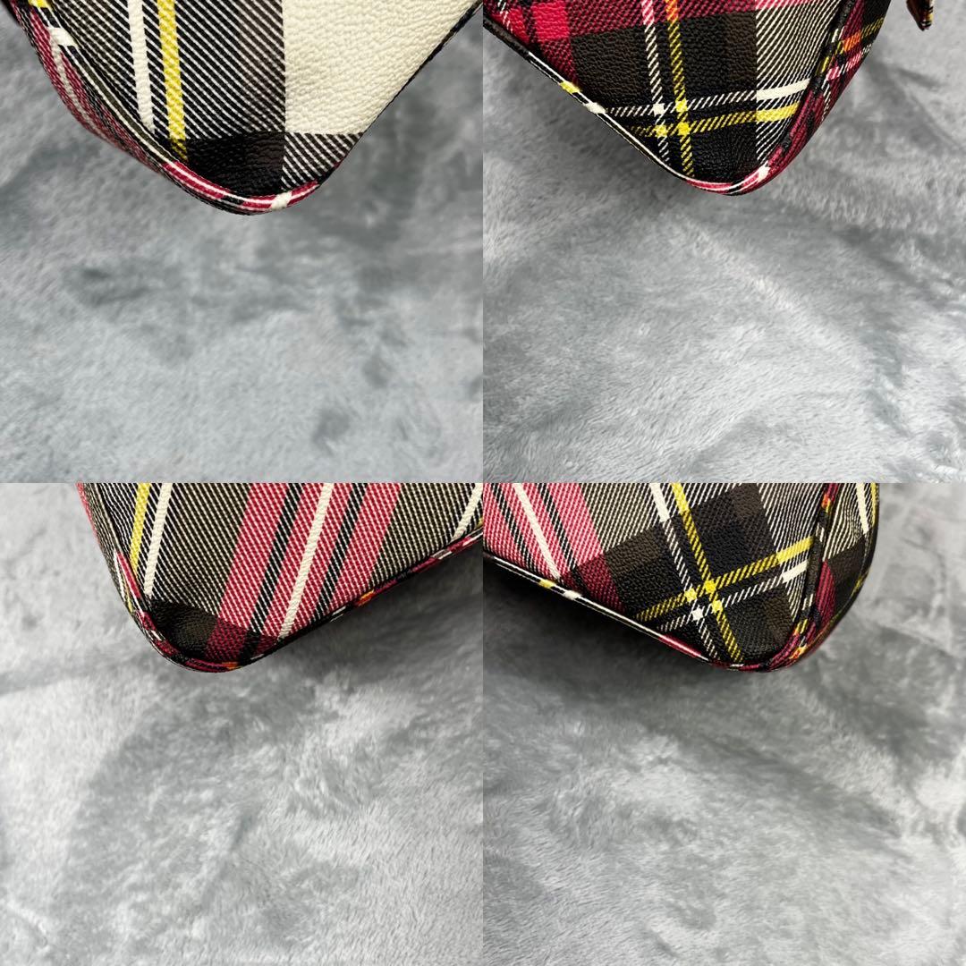 Vivienne Westwood ヤスミン ハンドバッグ タータンチェック