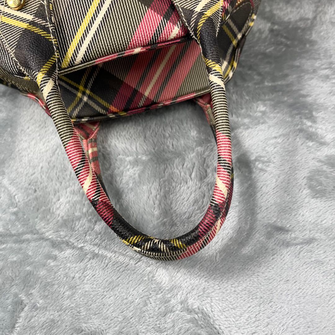 Vivienne Westwood ヤスミン ハンドバッグ タータンチェック