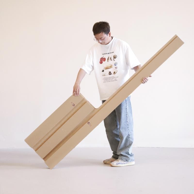 展示台高さ2ｍ長さ1-2ｍ陳列用品組立不要折りたたみパーテーション間仕切り