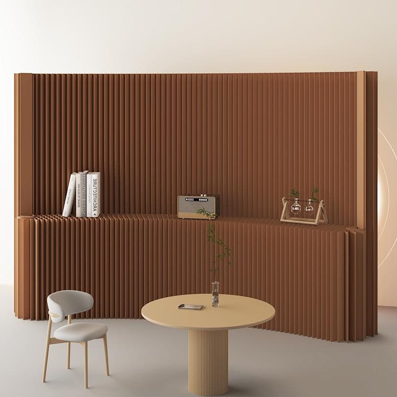 展示台高さ2ｍ長さ1-2ｍ陳列用品組立不要折りたたみパーテーション間仕切り