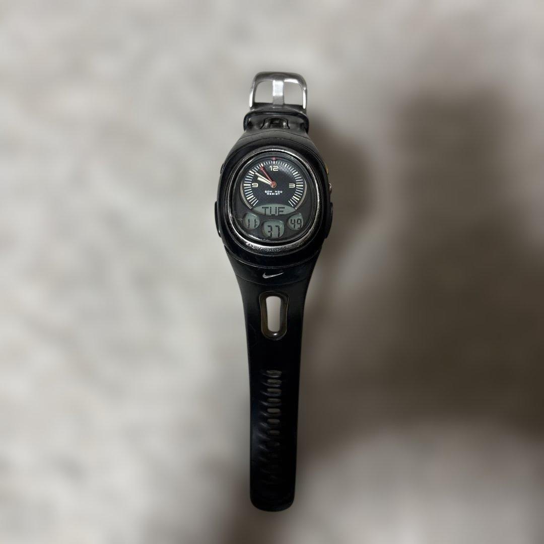 [NIKE]00s アナログ デジタル 腕時計 テック系 y2k サイバーテック