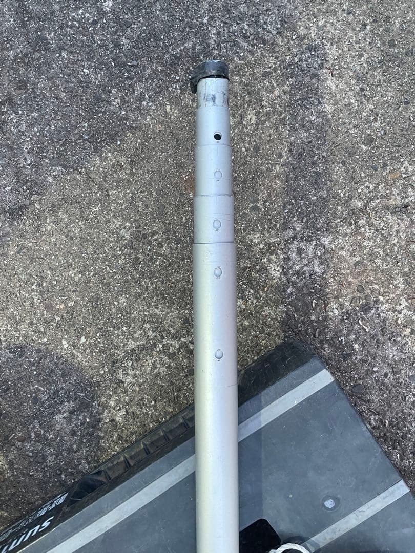 アルミポール　鯉のぼり　柱（ボルト無し）