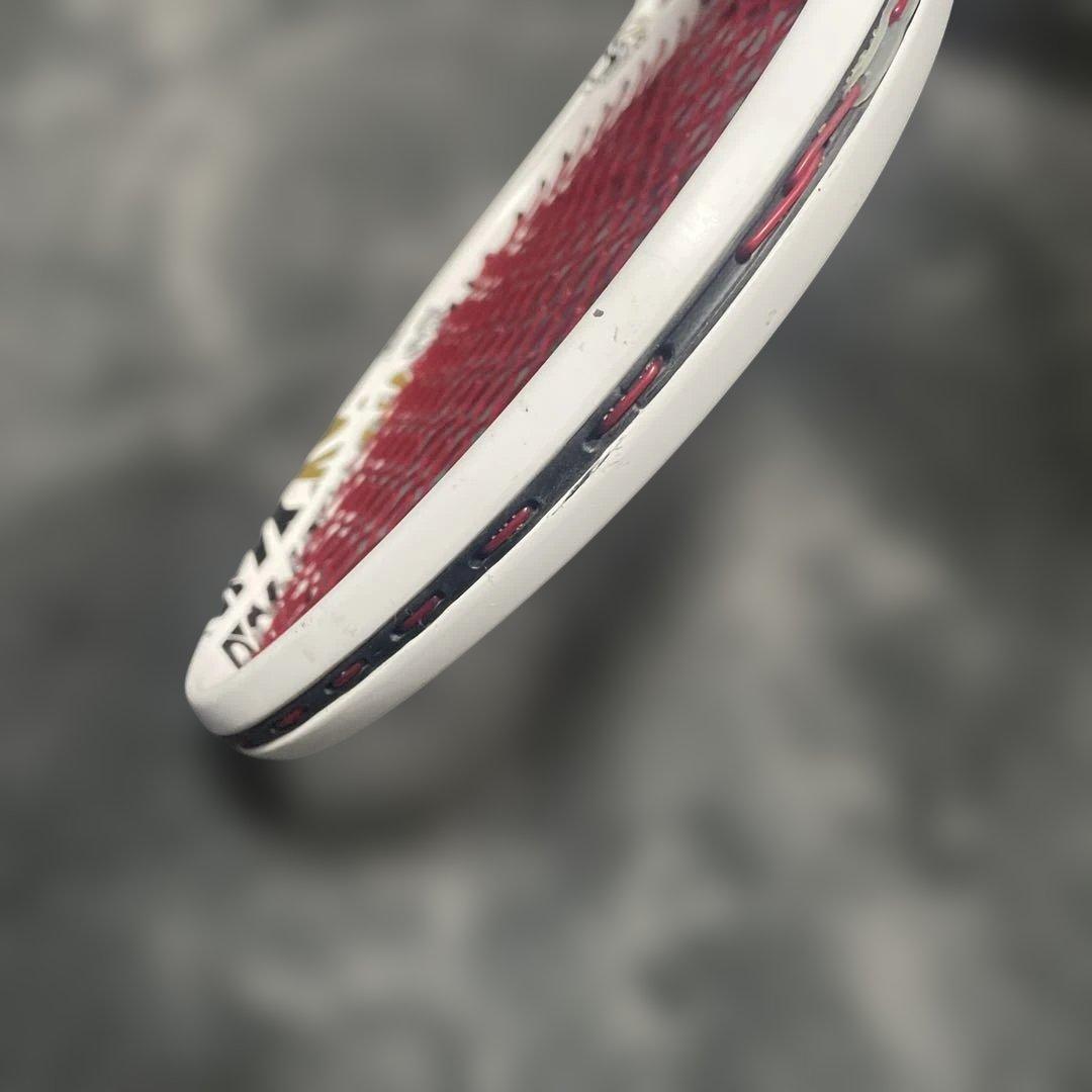 翔YONEX テニスラケット ホワイト/レッド