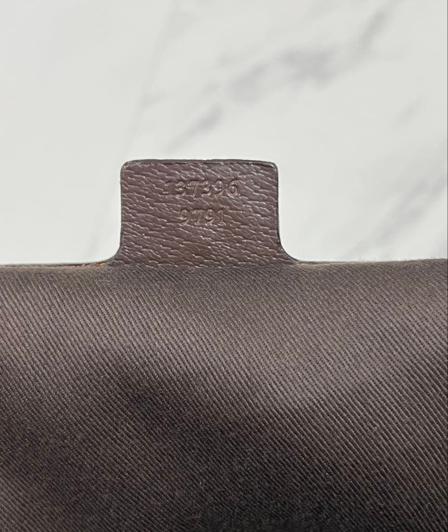 GUCCI グッチ トートバッグ GGキャンバス ブラウン チャーム付　美品