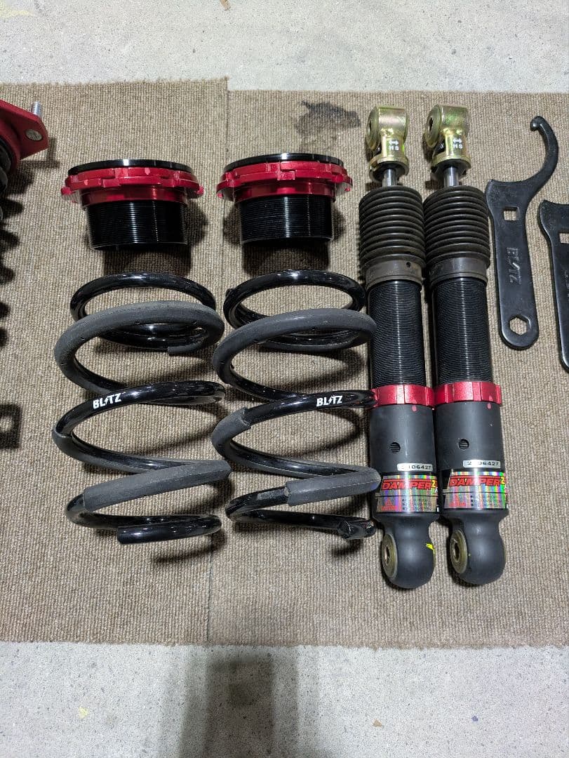 りょうDA64W エヴリィワゴン 車高調 ブリッツ DAMPERZZ-R