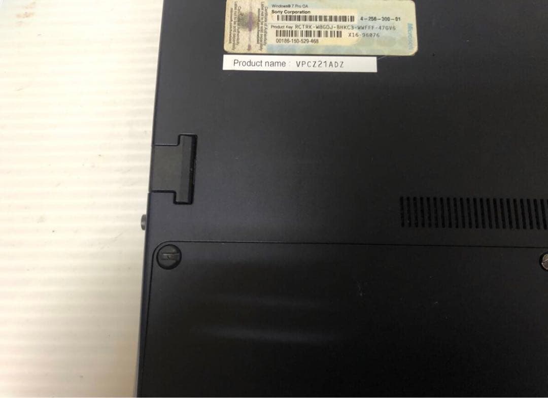 Windowsノート本体 SONY VAIO Z VPCZ21ADZ Windows10 office