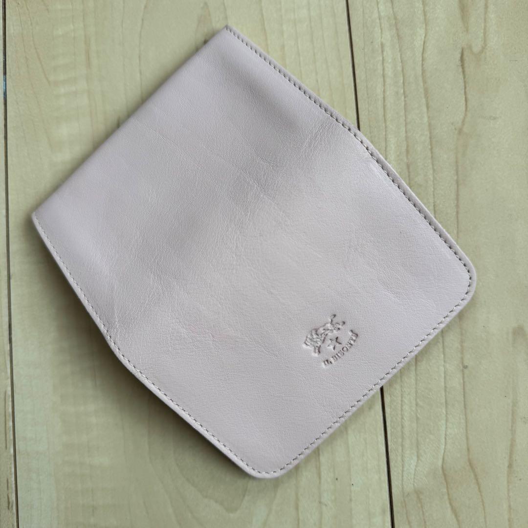 【新品未使用・レア色】IL BISONTE 名刺入れ ピンク VACCHETTA