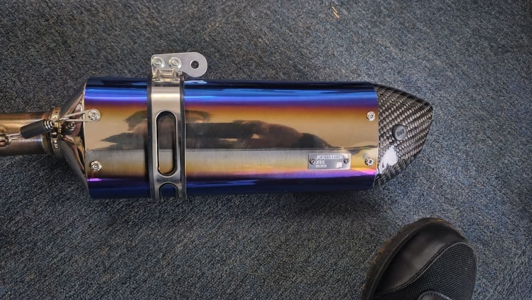 ホンダ PCX JF81 ヨシムラ R-77S カーボンエンド マフラー