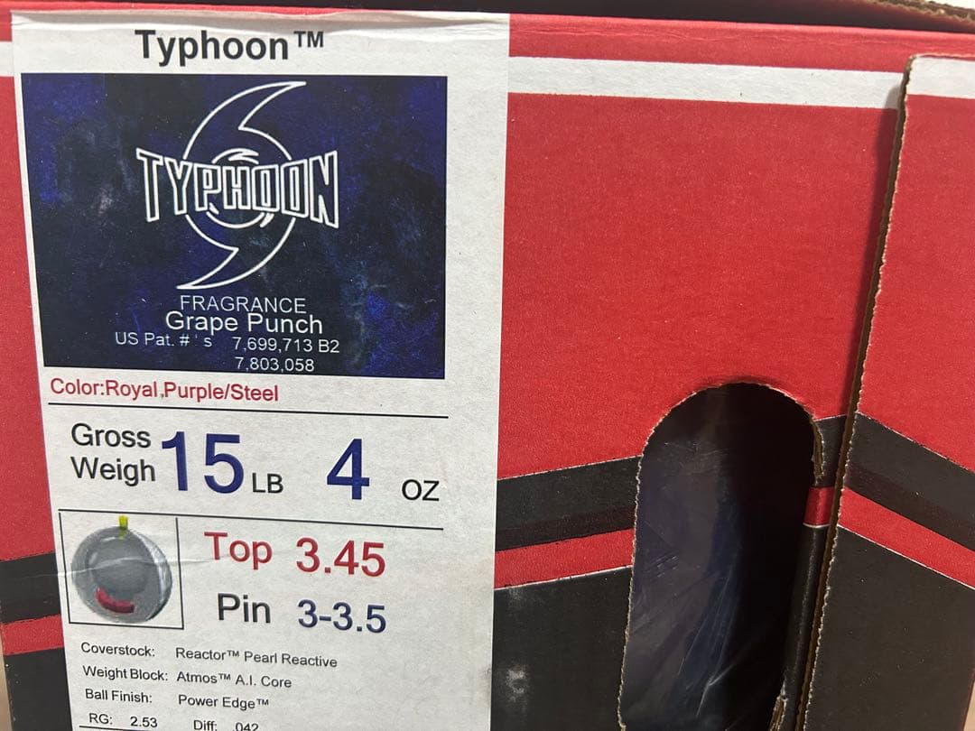 送料込み【新品】タイフーン　ストーム　15ポンド4オンス 2