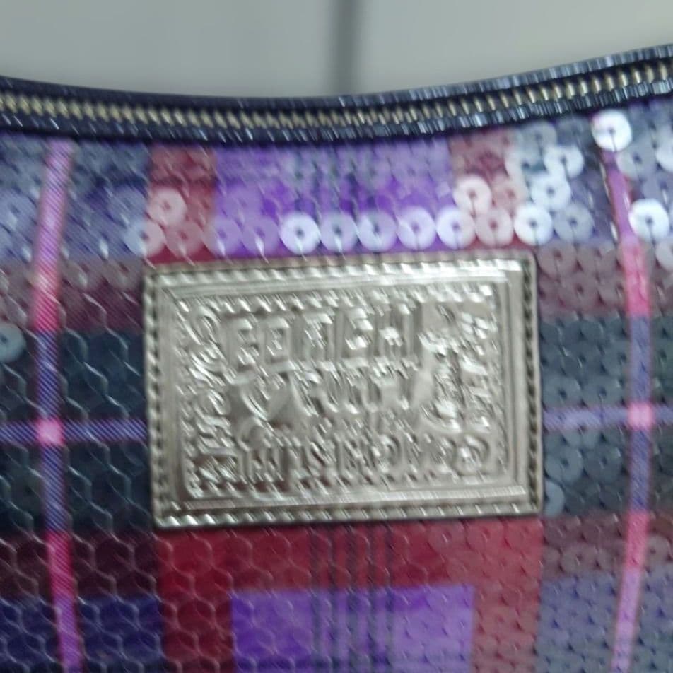 美品 COACH POPPY ハンドバッグ スパンコール