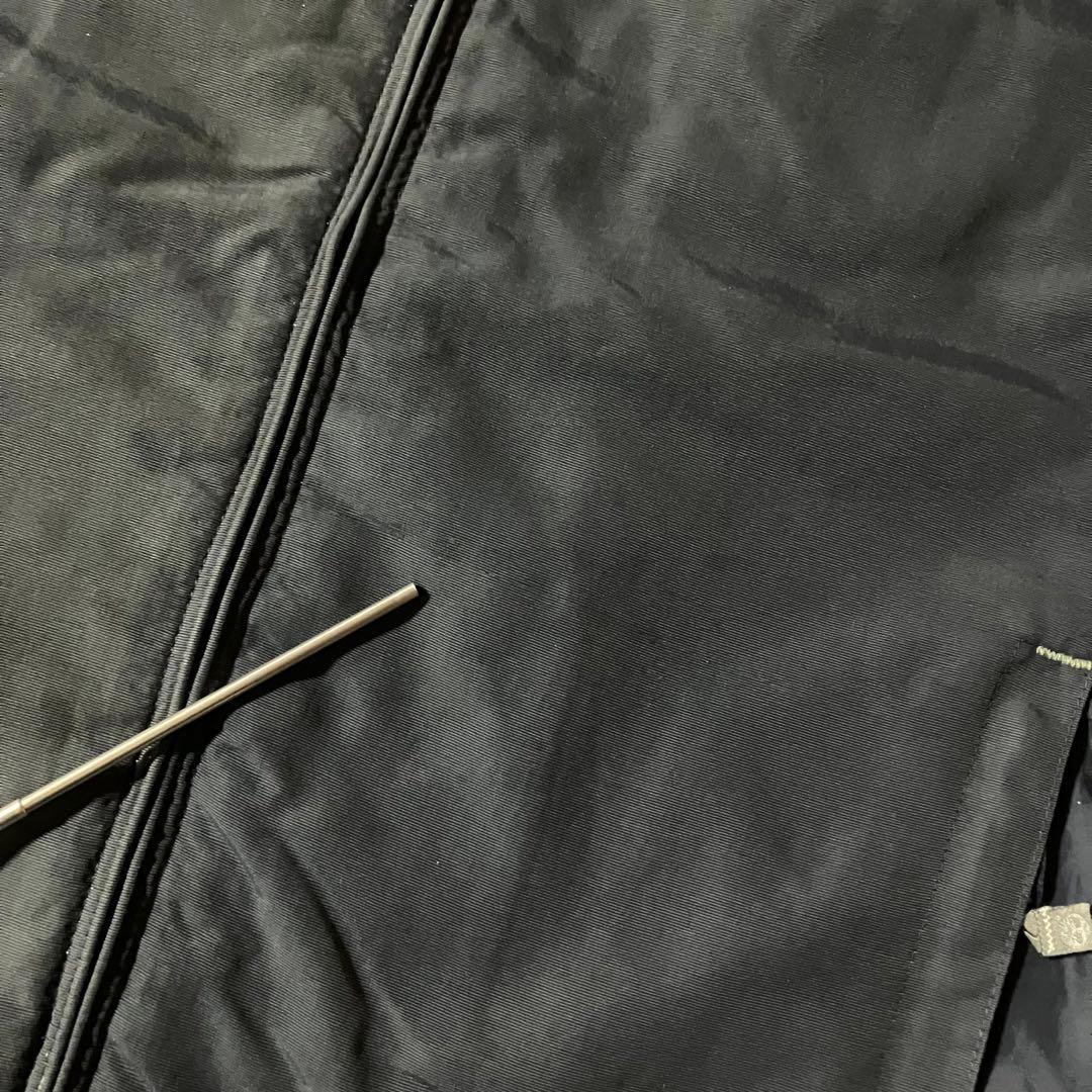 はる様☆Timberlandウォームアップジャケット短丈ナイロンドローコード刺繍