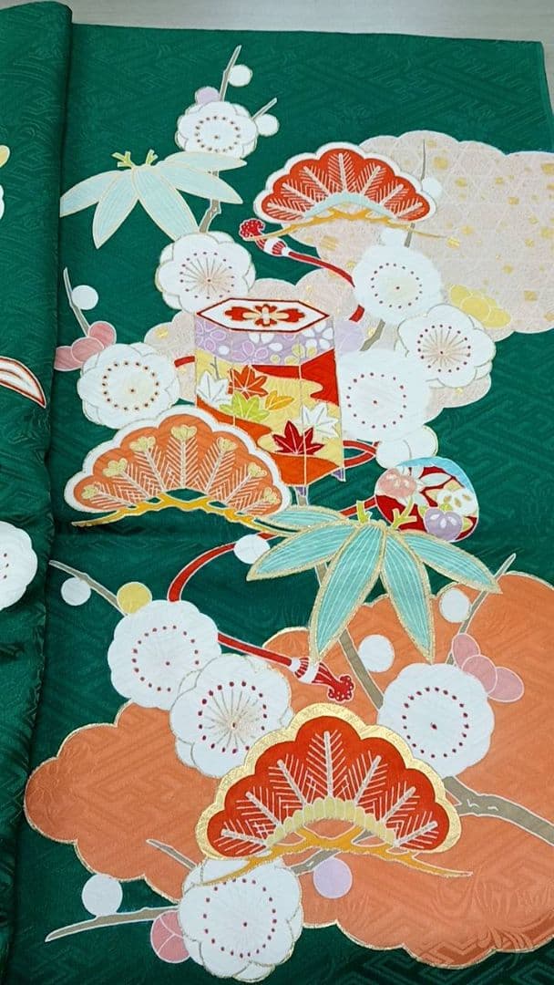 【特選京友禅】七歳お祝い着物 お仕立て付き