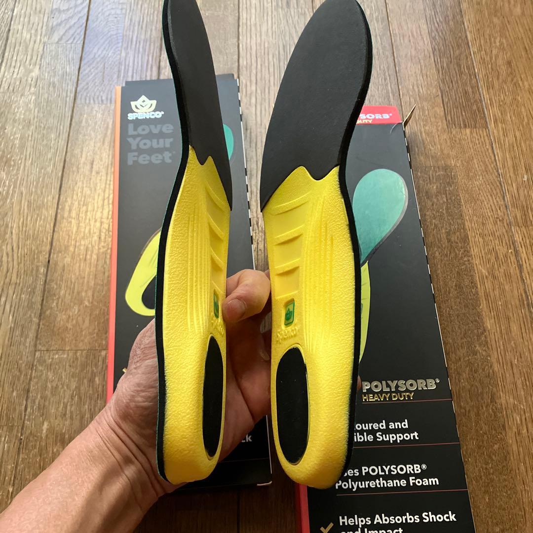 【新品・未使用】スペンコ　インソール ♯ 4 (27.0-28.5cm)✖️2