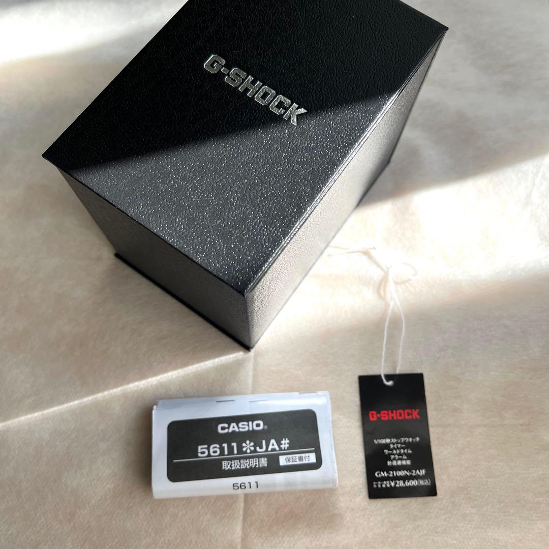 G-SHOCK 5611 GM-2100N ネイビー　八角形