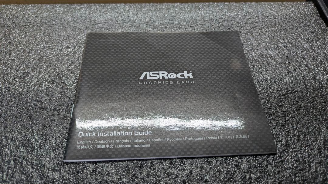 RX 9070 XT Steel Legend Dark 16GB　【美品】