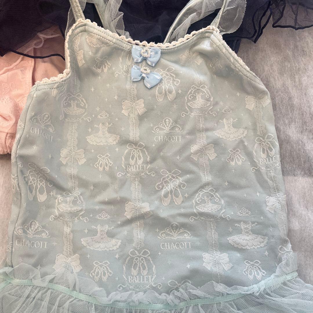 チャコット バレエレオタード ５点セット　130