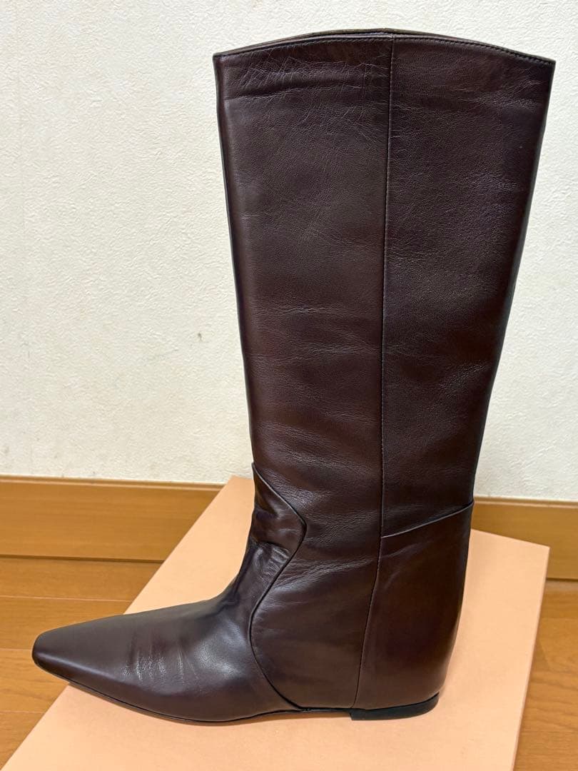 美品✨CORSO ROMA, 9 ロングブーツ　ブラウン39