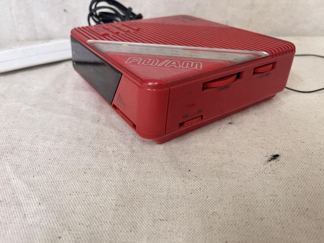 希少【アサヒコーポレーション】デジタルウォッチ＆ラジオ 1987年製 動作確認済