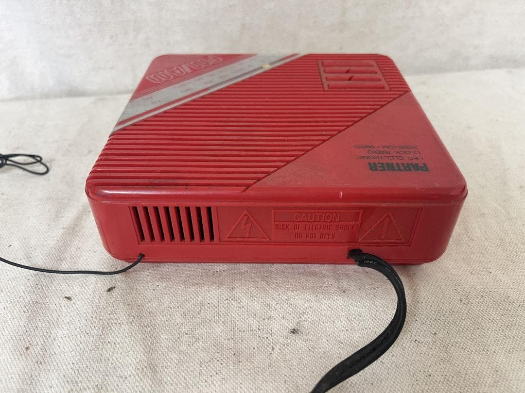 希少【アサヒコーポレーション】デジタルウォッチ＆ラジオ 1987年製 動作確認済