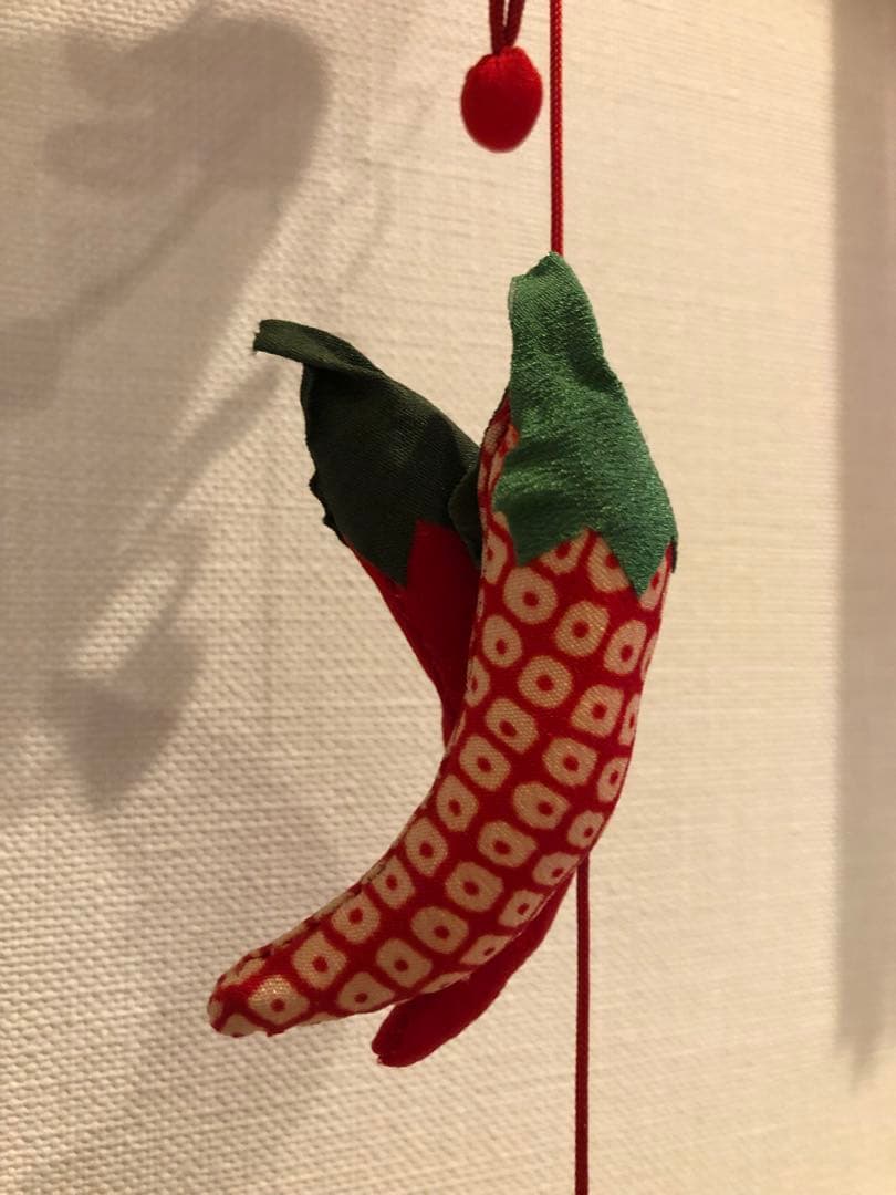 【匿名配送】桃の節句の壁掛け②　吊るし飾り　吊るし雛