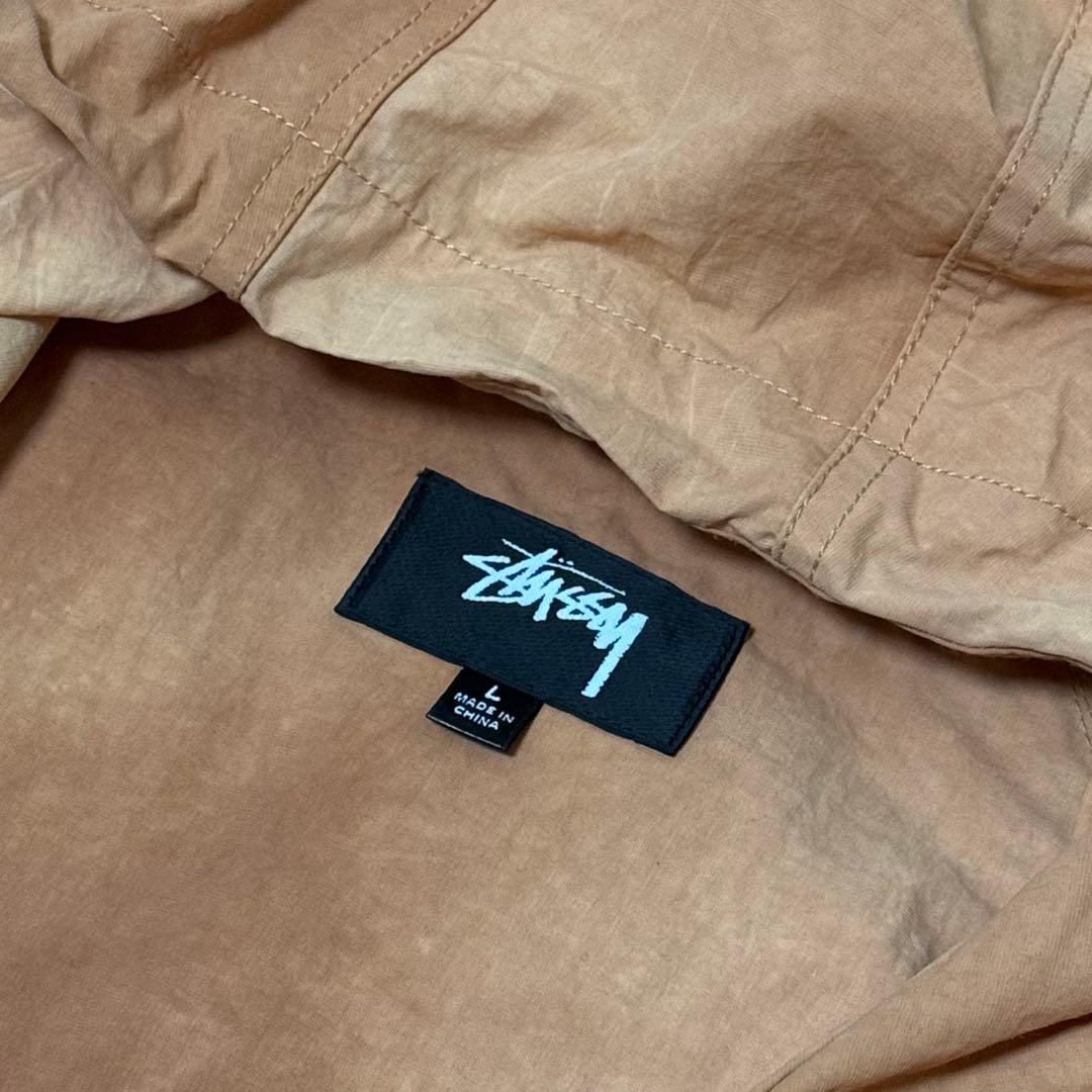 stussy シェルジャケット ナイロンジャケット オレンジ