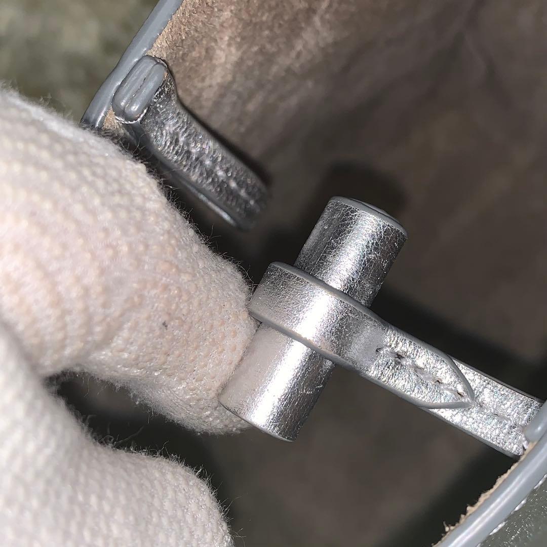 未使用級✨ジェイアンドエムデヴィッドソン クイバー バケット ミニ シルバー