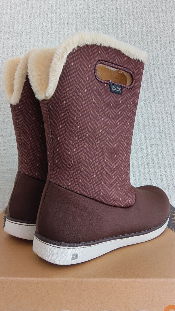 Bogs ブラウン ロングブーツ スノーブーツ MID BOOTS