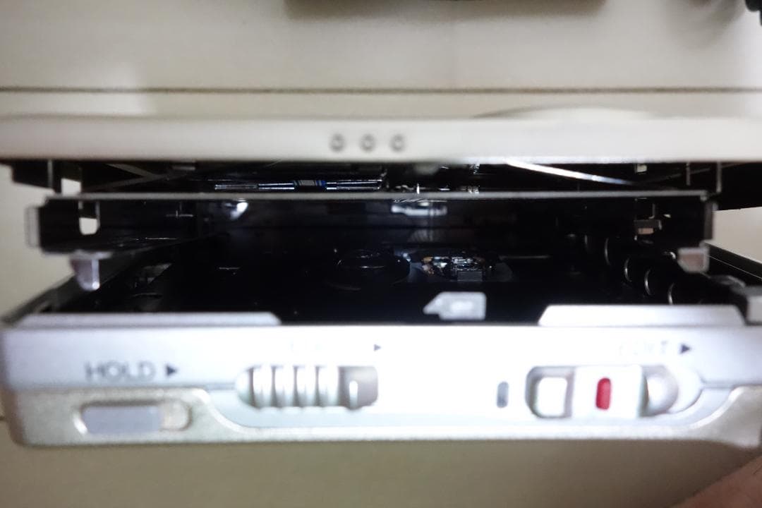 希少品 単3電池対応 ポータブルMDレコーダー AM-F70 AIWA アイワ