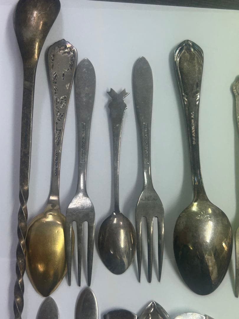 ST-27 ヴィンテージ/アンティーク/スプーン/フォークお箸まとめ売り/82本