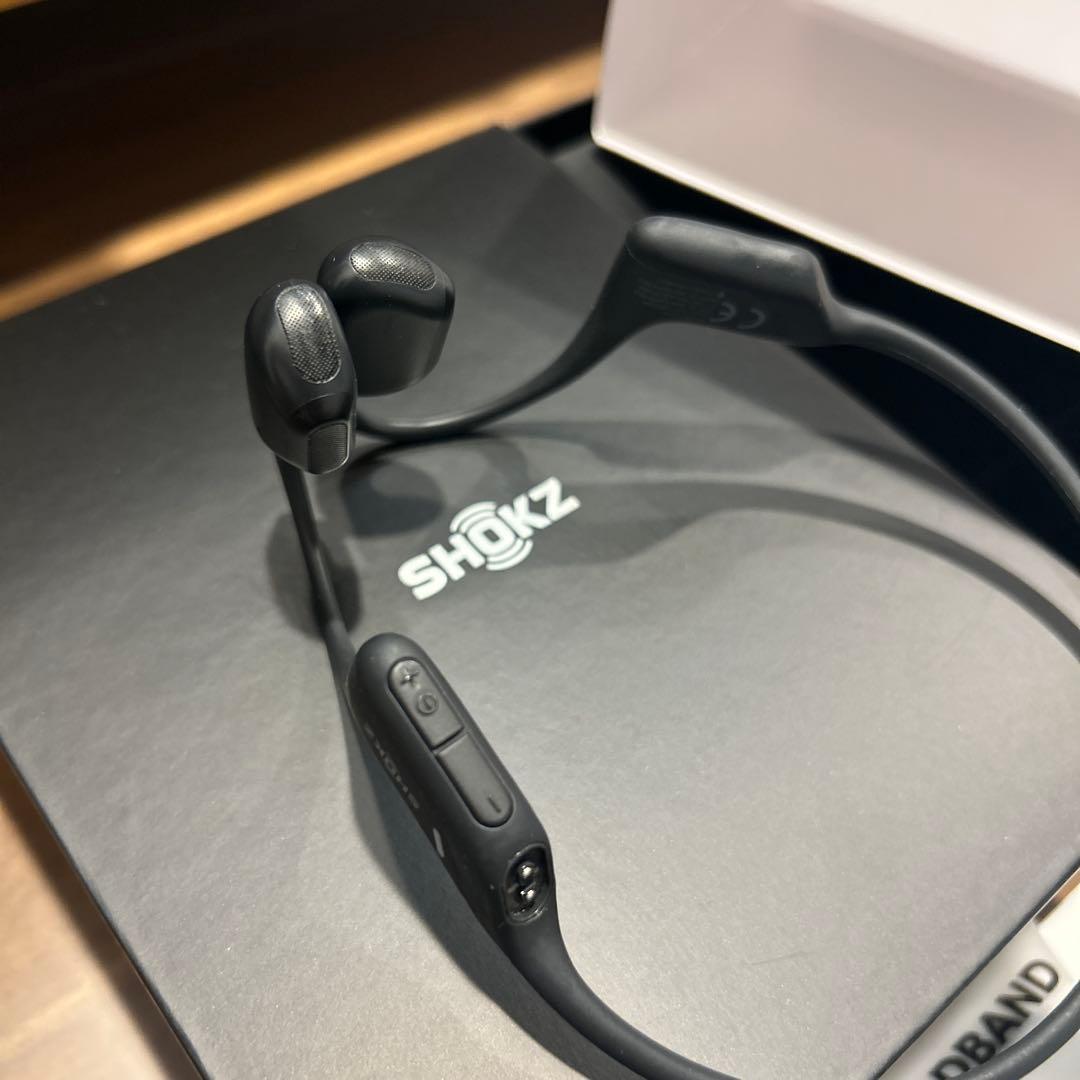 骨伝導 ブルートゥースイヤホン OpenRun Pro 黒