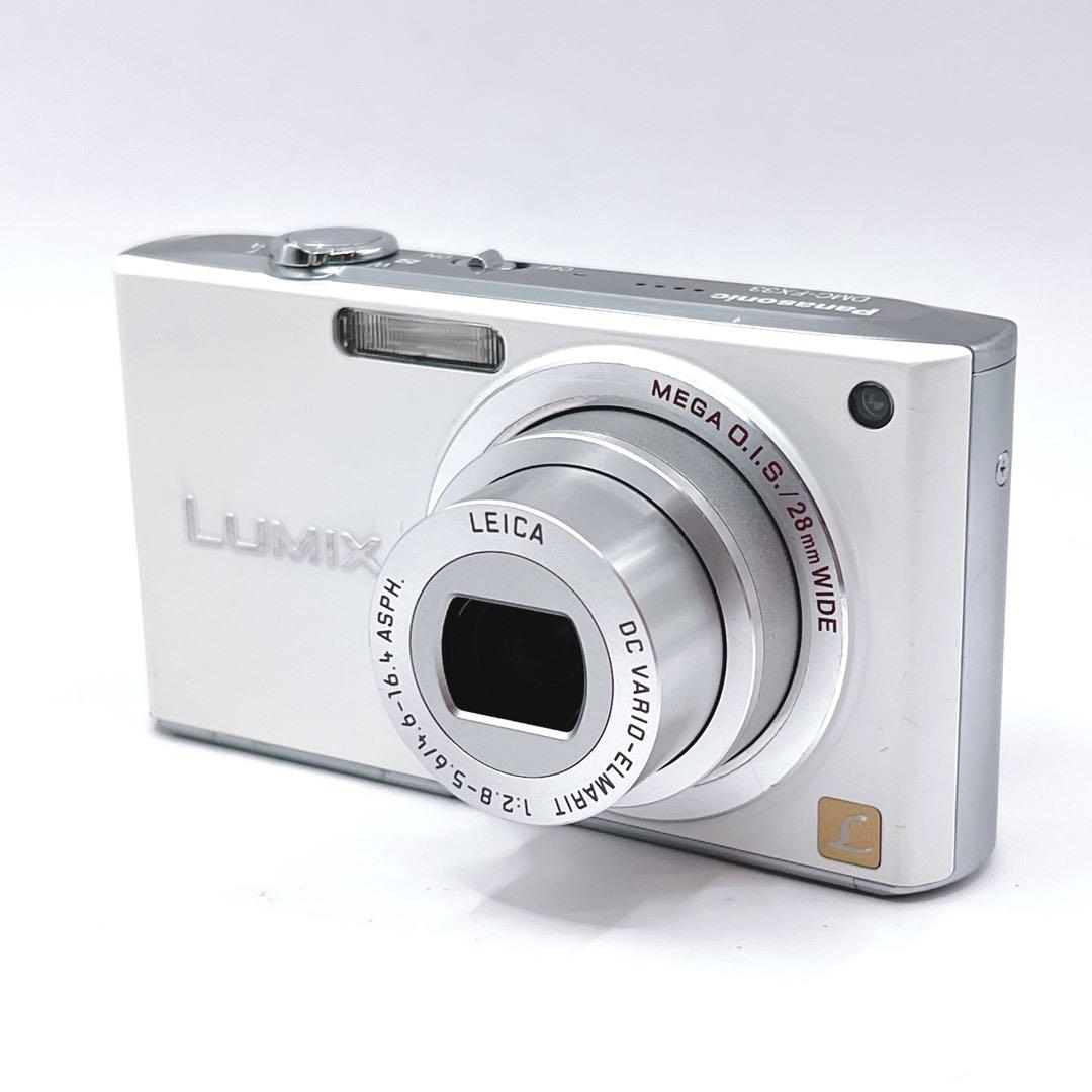 【良品】Panasonic LUMIX DMC-FX33　ホワイト