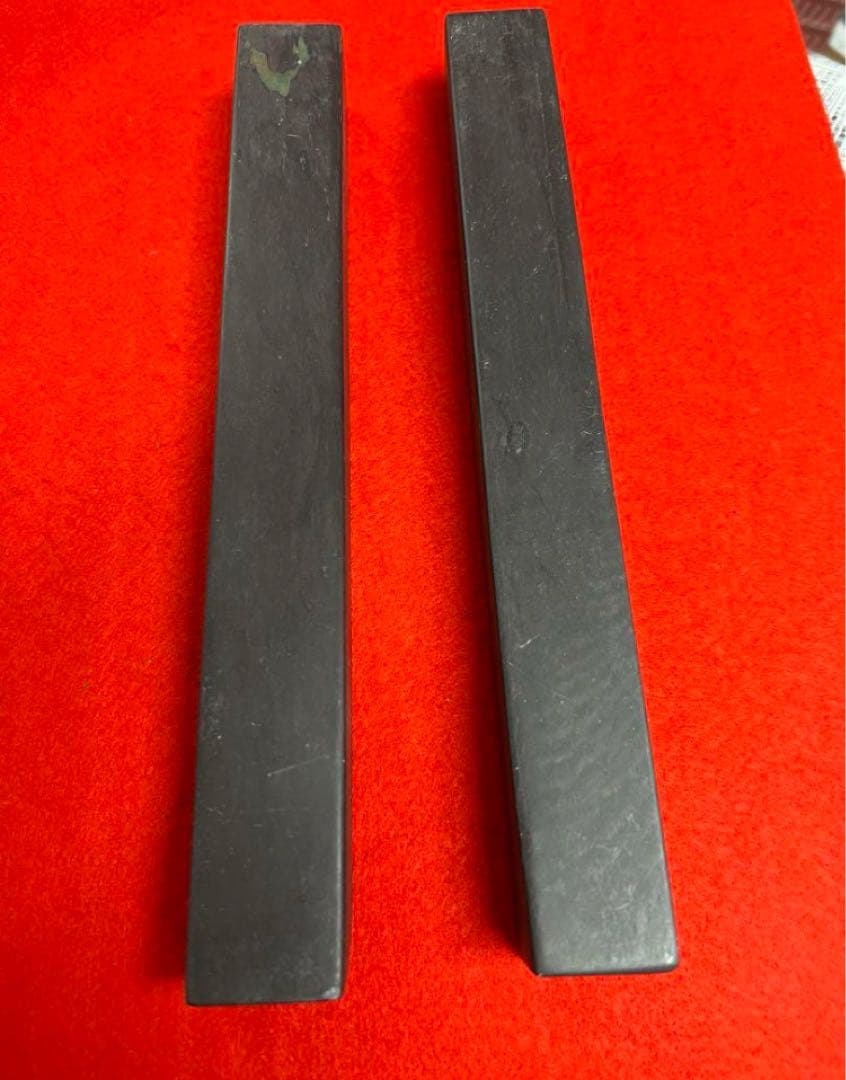 文房具/文鎭一対/寿山石。書法用文針y640