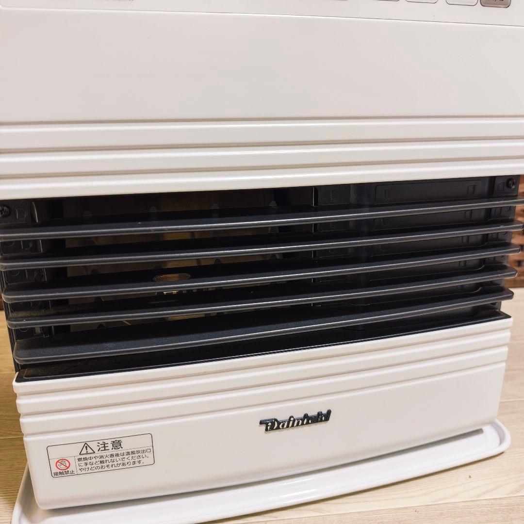 【美品】DAINICHI 石油ファンヒーター FW-3718GR(W) 速暖