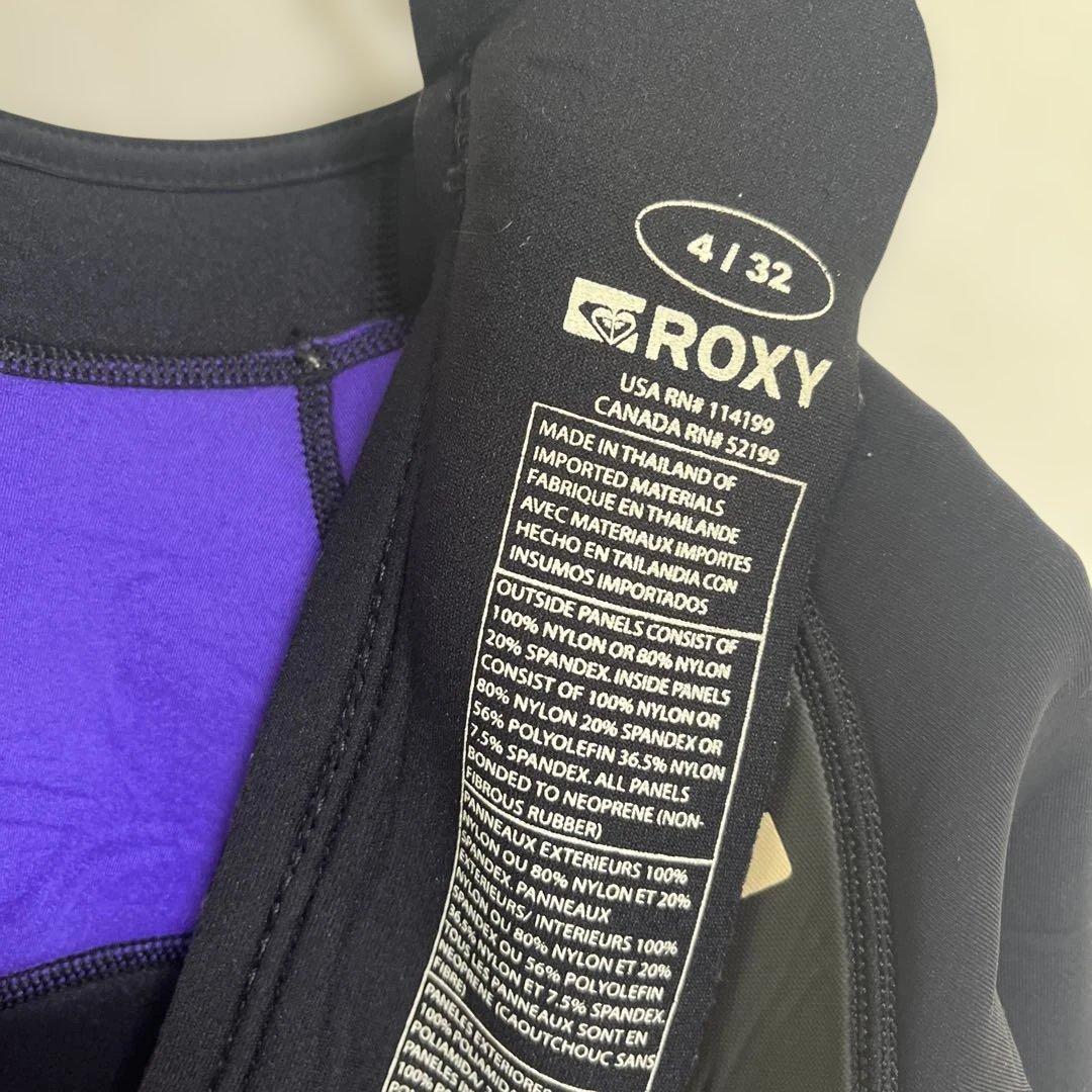 美品　ROXY ロキシーウエットスーツ　激レア　4/32 レディース　黒