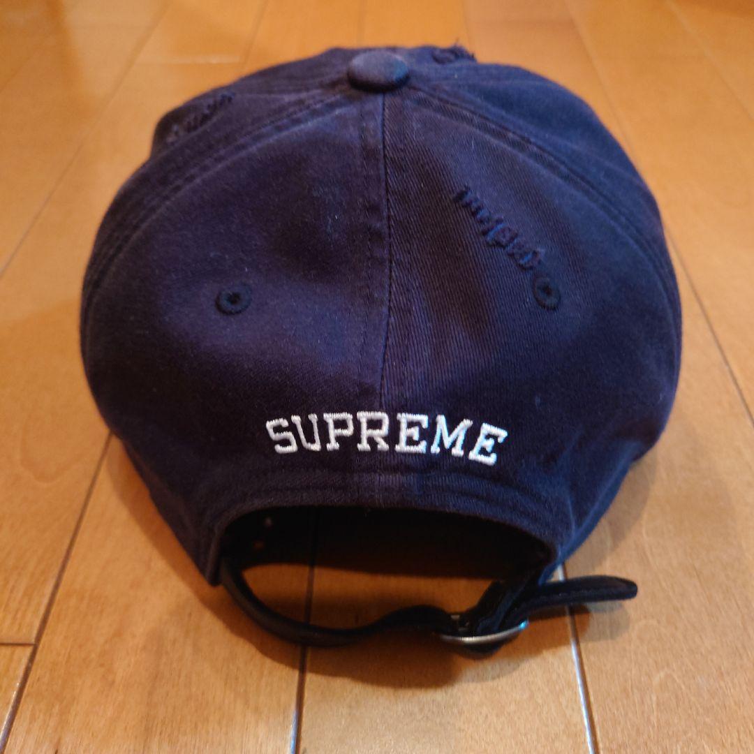 25FW 「Supreme」distressed script 6panel